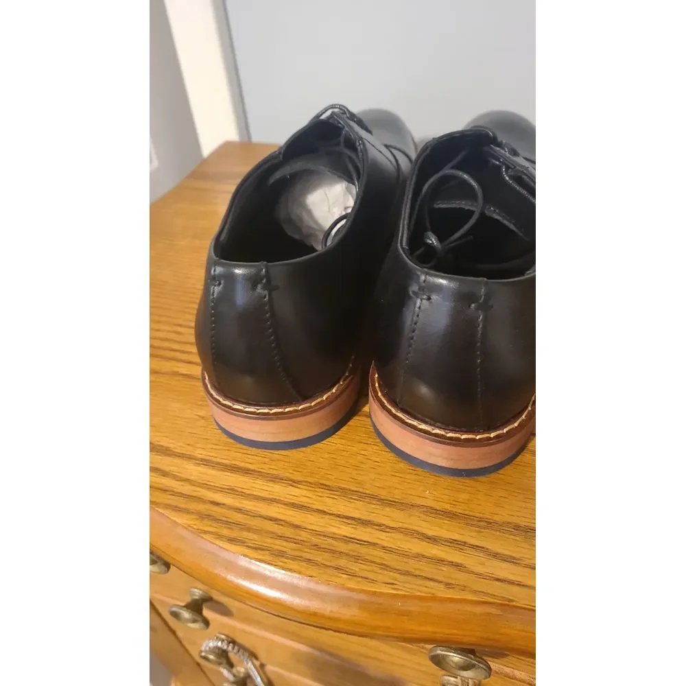 Floyd Lotte Black Men's Oxford Dress‎ Shoes Sz 11. NEW IN BOX